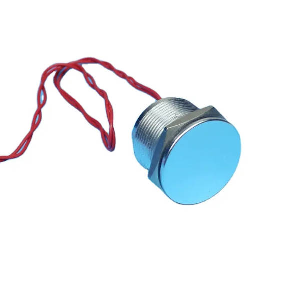 অবতল বোতাম আলোকিত ল্যাচিং পাইজো সুইচ