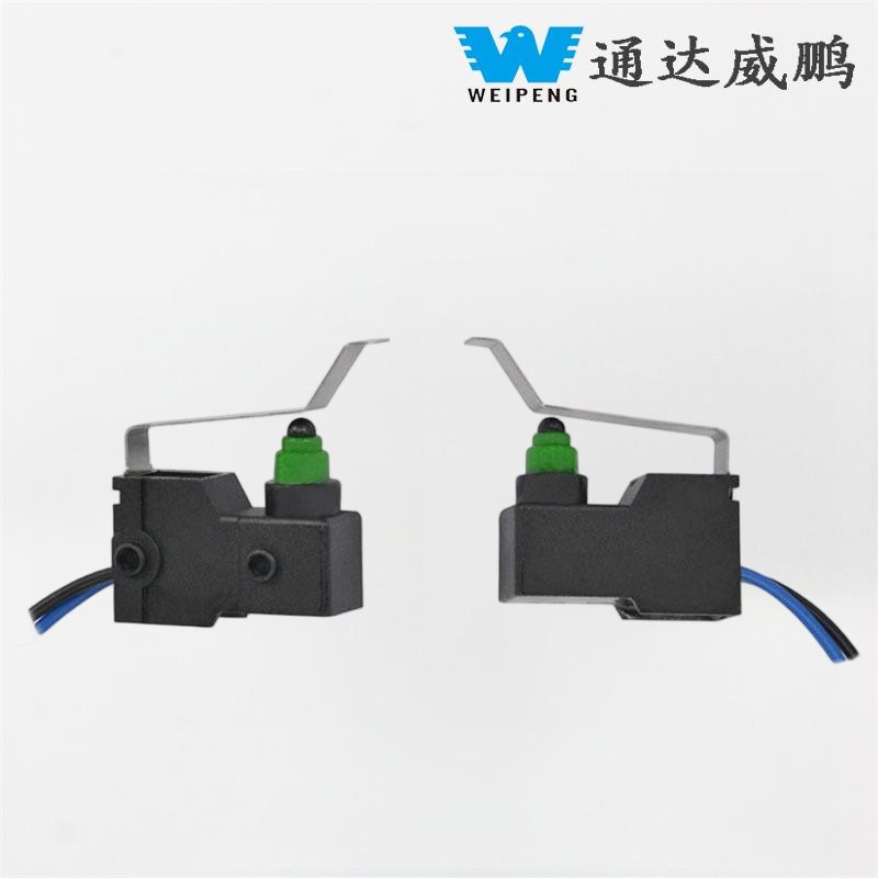 পজিশনিং পিন সহ সাইড-এক্সিট মাইক্রো সুইচ