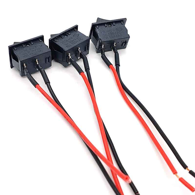 ছোট অ্যাপ্লায়েন্স 21*15 মিমি রকার সুইচ