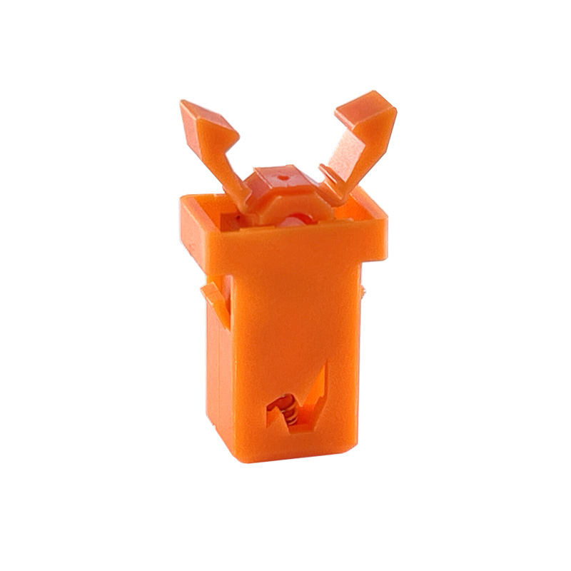 টুথপিক বক্স ল্যাচ টিস্যু বক্স কমলা পুশ সুইচ